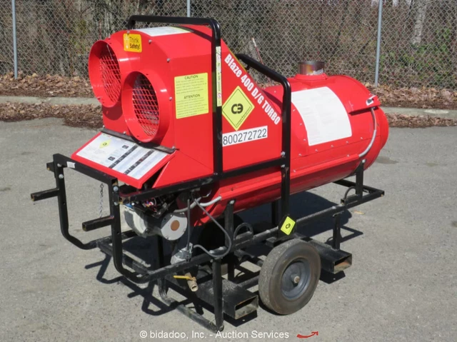 Campo EB400D/G Turbo Portable Jobsite Indirect Forced Air Heater -Parts/Repair