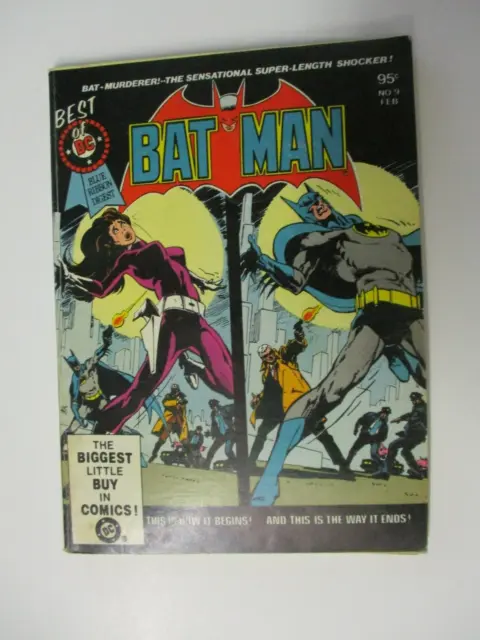 Best Of Dc Blue Ribbon Digest #9 January February 1981 Batman Fine