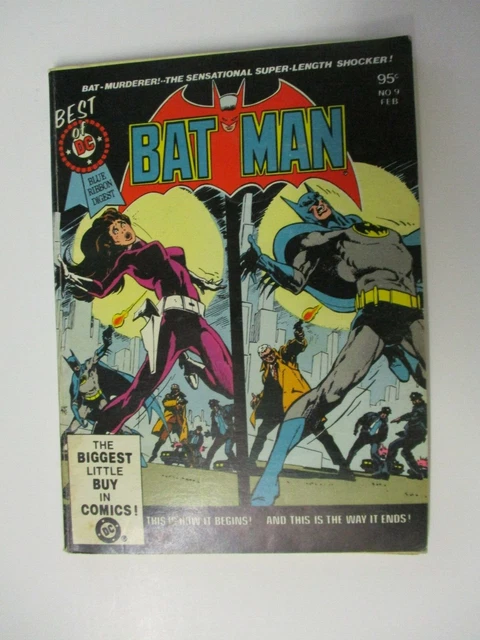 Best Of Dc Blue Ribbon Digest #9 January February 1981 Batman Fine