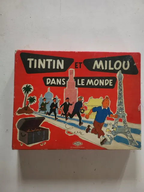 Jeu de société vintage Tintin et le piège du Totem Dhor ( 1991 ) – La Roue  du Passé