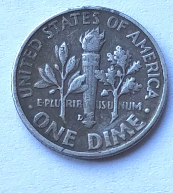 1 Dime-USA- 1956-Argent