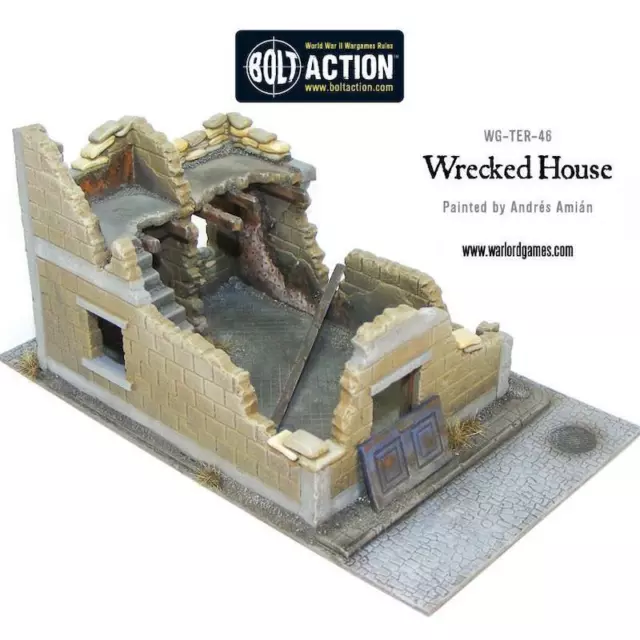 Bolt Action Wrecked House - WG-TER-46 2