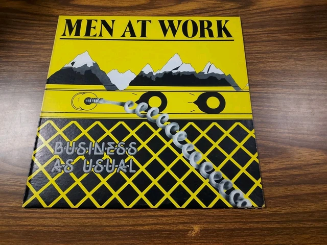MEN AT WORK Business As Usual Epic 253P379 1Lp $5.64 - PicClick CA