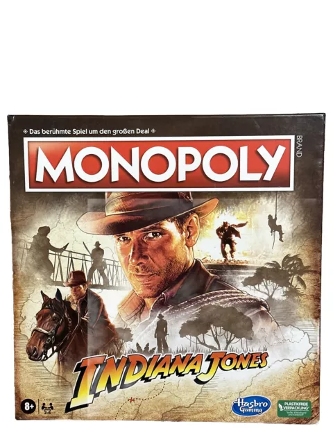 Hasbro - Monopoly Indiana Jones Brettspiel Gesellschaftsspiel Indy deutsch Spiel