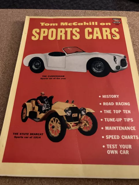 Fawcett book 131, 1951 Tom McCahill Sports Cars Books, history road racing used