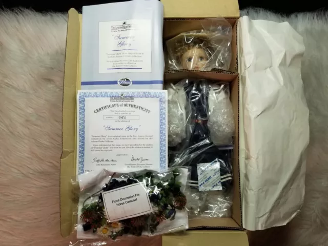Ashton-Drake Galleries 12½" Porcelain Doll Summer Glory 92463 (Unused)
