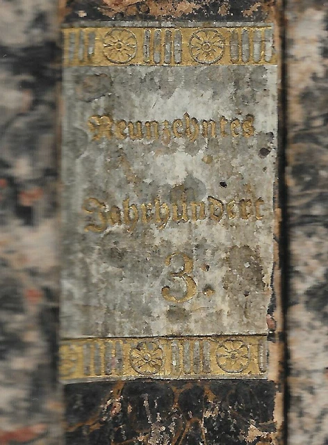 Ludwig Jeleni  Geschichte Völker Staaten des 19. Jhdt. Dritter Band 1841 Buch