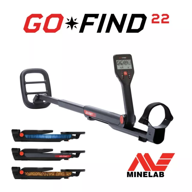 Minelab Go-Find 22 Metal Detector - DETECNICKS LTD