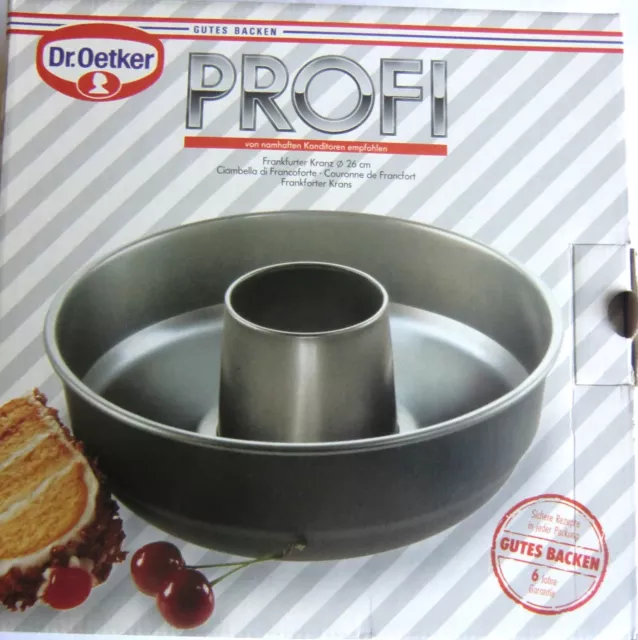 Dr. Oetker Frankfurter Kranz Backform 26 cm