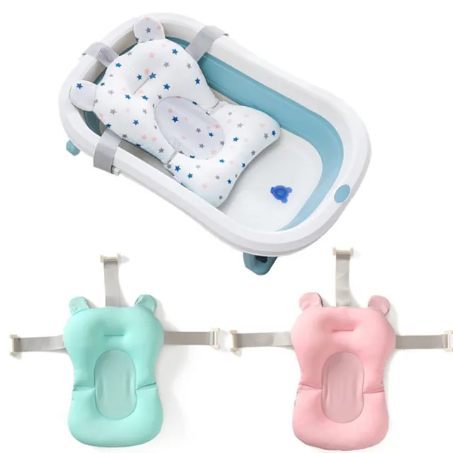 Body Cushion Non-slip Bathtub Shower  Support Mat Baby Bath Seat Bed Seat