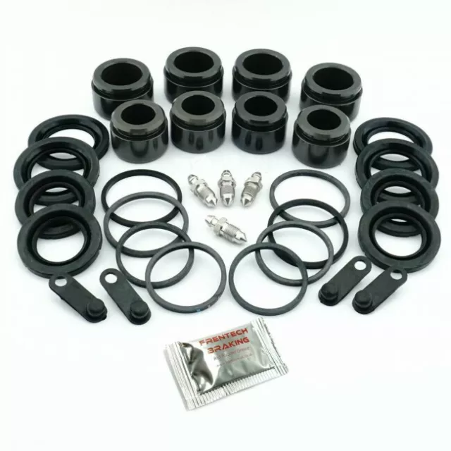 Front Brembo Caliper Seal Repair Kit & Pistons For Nissan Skyline R33 GTR Vspec