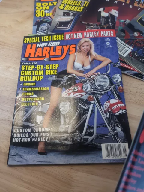 HARLEY DAVIDSON MOTORCYCLE Magazines Hot Rod Harley Harley Women 