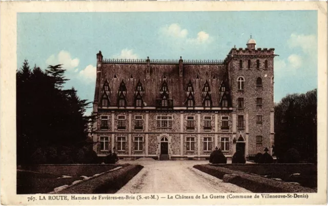 CPA La Route - hamlet of Favieres-en-Brie - Le Chateau de La Guette (1038684)