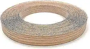 Red Oak 3/4" X 50' Roll Preglued Wood Veneer Edge Banding, Iron on with Hot Melt