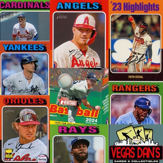 2024 TOPPS HERITAGE SHORT PRINTS SP 1 100 407 You Choose! Complete