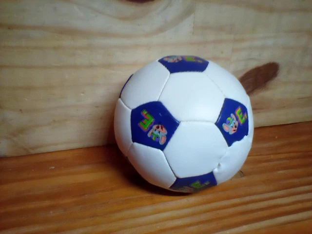 Chuck E Cheese Soft Plush Mini Soccer Ball CEC Mascot Mouse Advertisement RARE