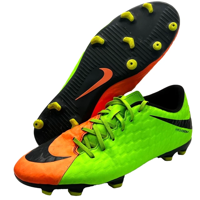 NIKE HYPERVENOM PHELON Premium FG Soccer Cleats Boots Mens US13