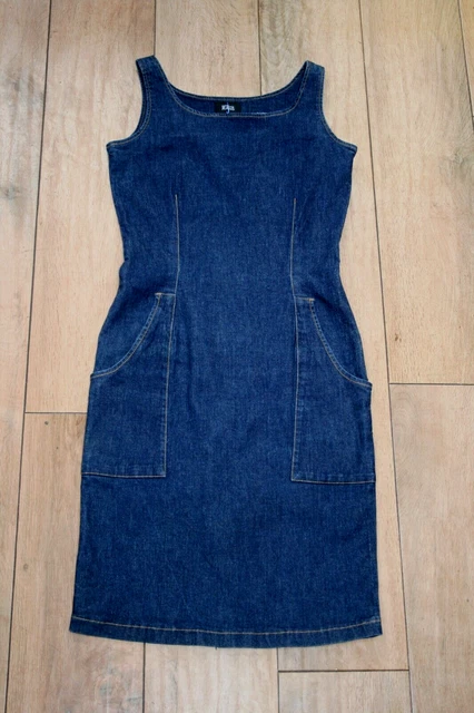 jasper conran denim dress STUNNING RED Bodycon Dress, Size 8 £16.14 Modest Style Color of Outer Fabric/Liner:Ivory Shipping delay Jan 26 - Feb 5 Teal Green Midi Dress