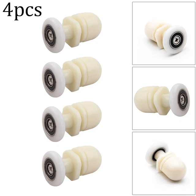 16 Roulettes De Remplacement Pour Tiroir – 19 Mm, En Plastique, Avec Roulements, Par Uxcell