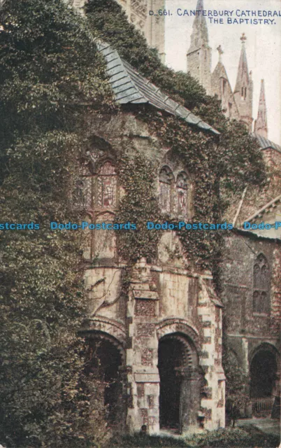 R678569 Canterbury Cathedral. The Baptistery. Photochrom. Celesque Series