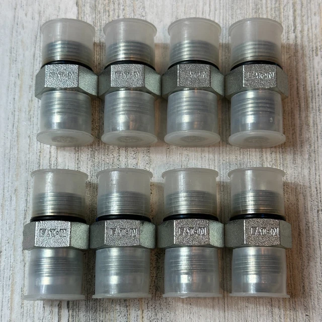 8 Eaton Hydraulic Hose Adapter Straight 3/4" x 3/4" 1040-16-8S