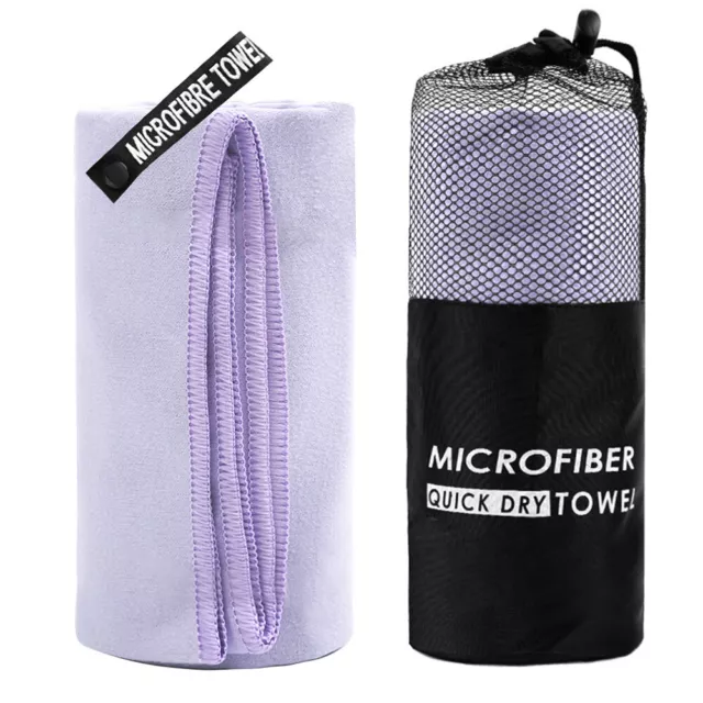 Microfiber Travel Towels  Drying Towel for Camping Beach Gym U0U4