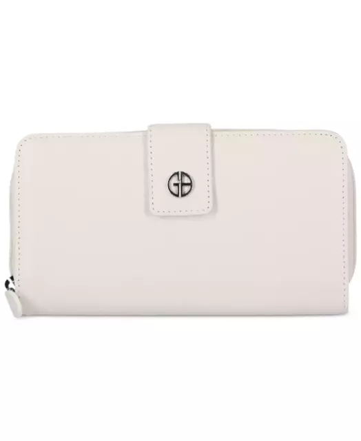 Giani Bernini Softy Leather All in One Wallet in White