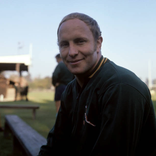 TOMMY BEDFORD VICECAPTAIN Of South African Rugby Team 1969 OLD RUGBY