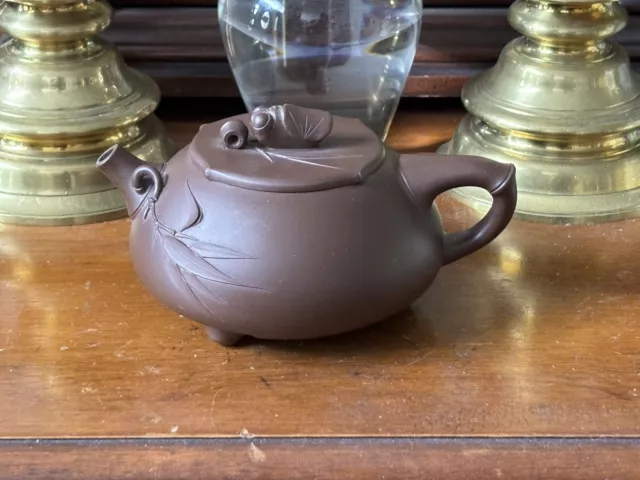 Small Chinese Yixing Insect Teapot