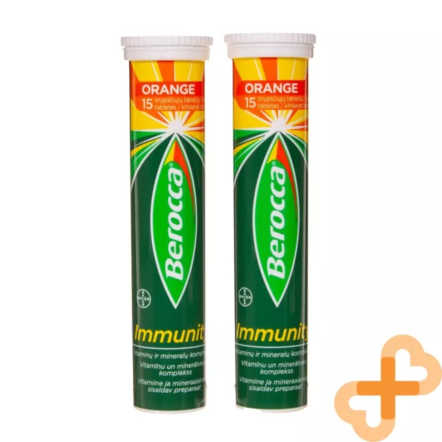 Berocca Inmunidad 30 Efervescente Tabletas Vitamina Mineral Complejo para