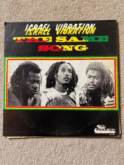 Israel Vibration – The Same Song LP 1978 JA vgc+ see description