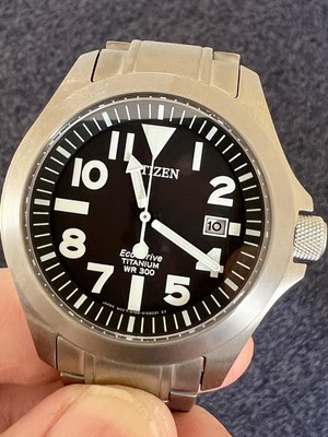 citizen ray mears titanium