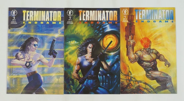 Terminator: Endgame #1-3 VF/NM complete series Dark Horse James Robinson set 2