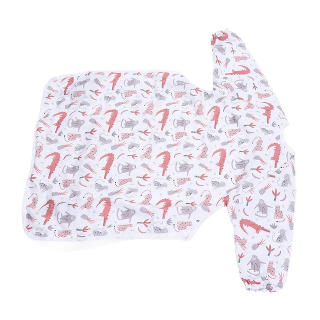 Bavoir 'alimentation Pour Tout-petit Bavoir à Manches Longues Imperméable Pour 7