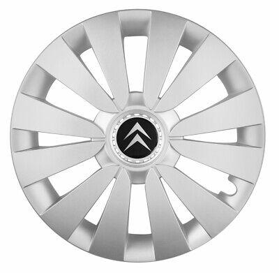 15'' Wheel trims Hub Cups for CITROEN Berlingo van Xsara Picasso Nemo - silver