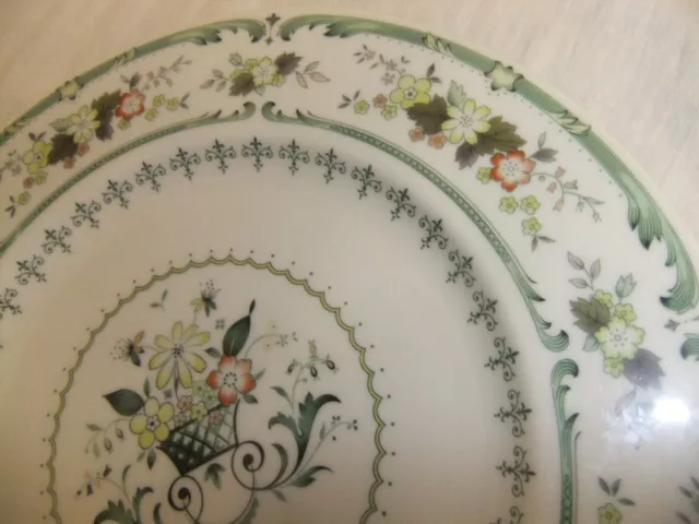 Royal Doulton - Provencal - vintage green floral tableware - 5C4A 2