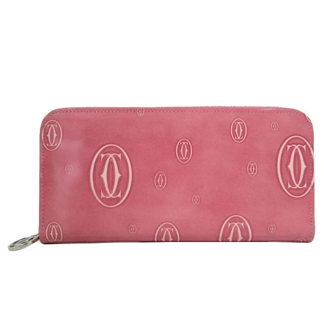 Second Hand Cartier Long Wallet L3001255 Type C7a09