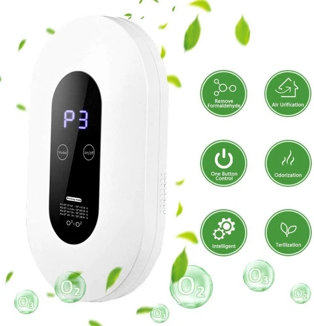 Plartree Purificateur d'Air Ozone Portatifs, Générateur d'Ozone