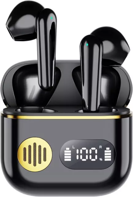 Euqq Bluetooth 5.3 Écouteurs Casque Tws True sans Fil Écouteurs-boutons En Ear