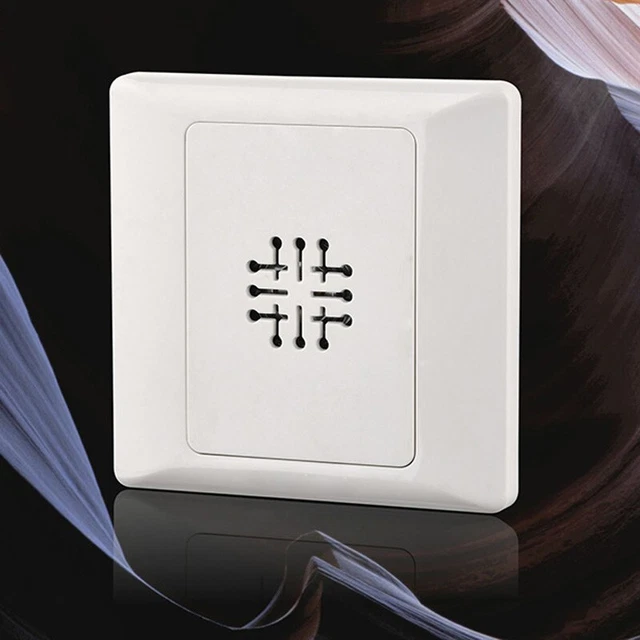 Timbre de puerta electrónico con cable blanco 0,01W campanario universal