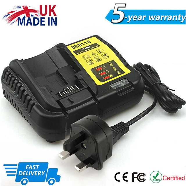Dcb100 NEW FOR DEWALT DCB112 Fast Battery Charger 12V-18V MAX DCB107 DCB100 ...