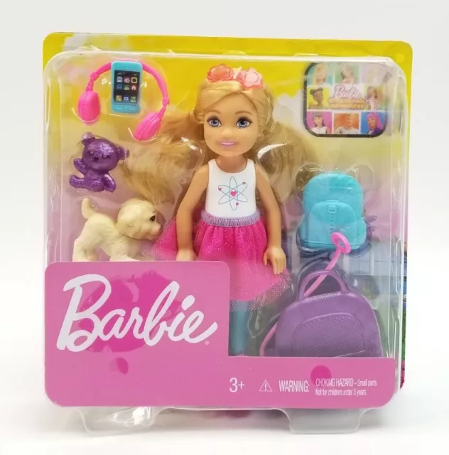 Barbie Dreamhouse Adventures Travel Chelsea Doll 3+