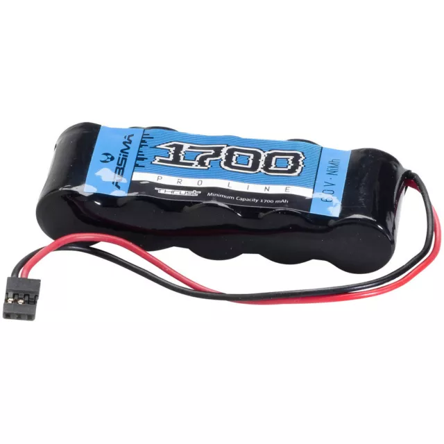 Absima Modellbau-Empfängerakku (NiMh) 6 V 1700 mAh Zellen-Zahl: 5  Stick JR