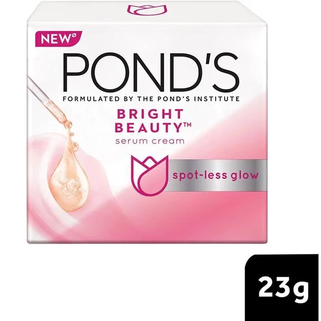 Crema de suero de belleza brillante POND'S para brillo sin manchas FPS 15 PA++ 23 gm
