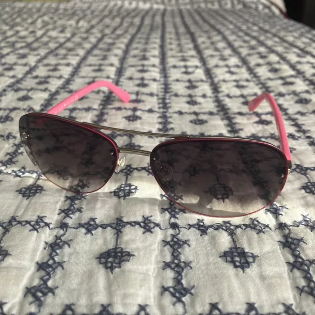 Kate Spade New York Women's Pink Aviator Sunglasses Beryl Gradient Lens