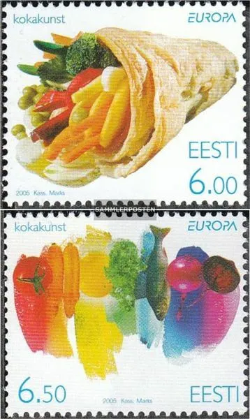 Estonia 515-516 (completa edición) nuevo con goma original 2005 Europa
