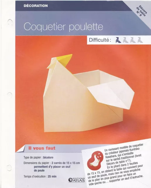 Origami pliage papier Idée déco - Fiche Technique n°1 : Etoile 3D