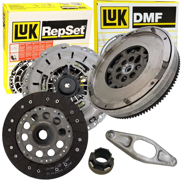 Kit Frizione LUK 623318200 - Disco, Spingidisco E Cuscinetto ReggeSpinta - Diametro 230mm Per Motori Con Volano Bimassa