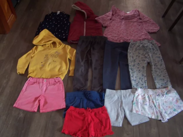 Childrens Girls Clothes Bundle X 12 Items Size- 5 Excellent Condition