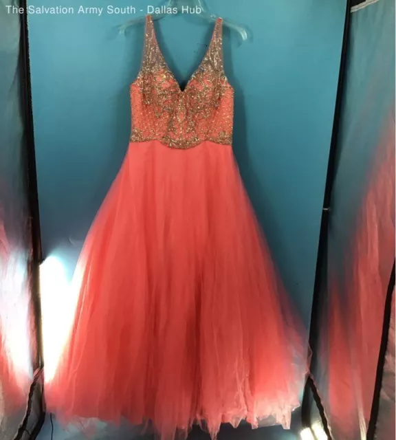 Juliet ( New With Tag ) Coral Formal Dress Size XXL